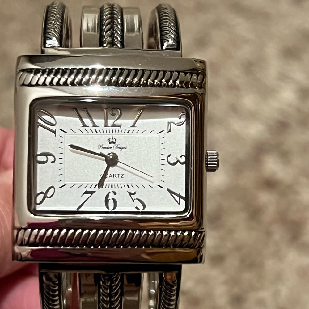 Premier Designs Watch Cairo Cuff w/new battery (never used)